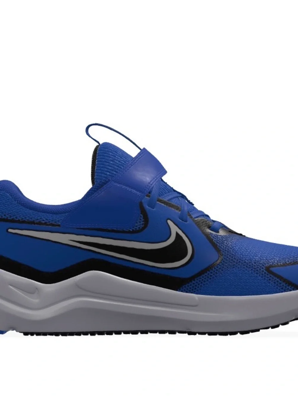 Nike Cosmic Runner (PSV) Game Royal/White-Black Slip On Sneakers Size 12C KID